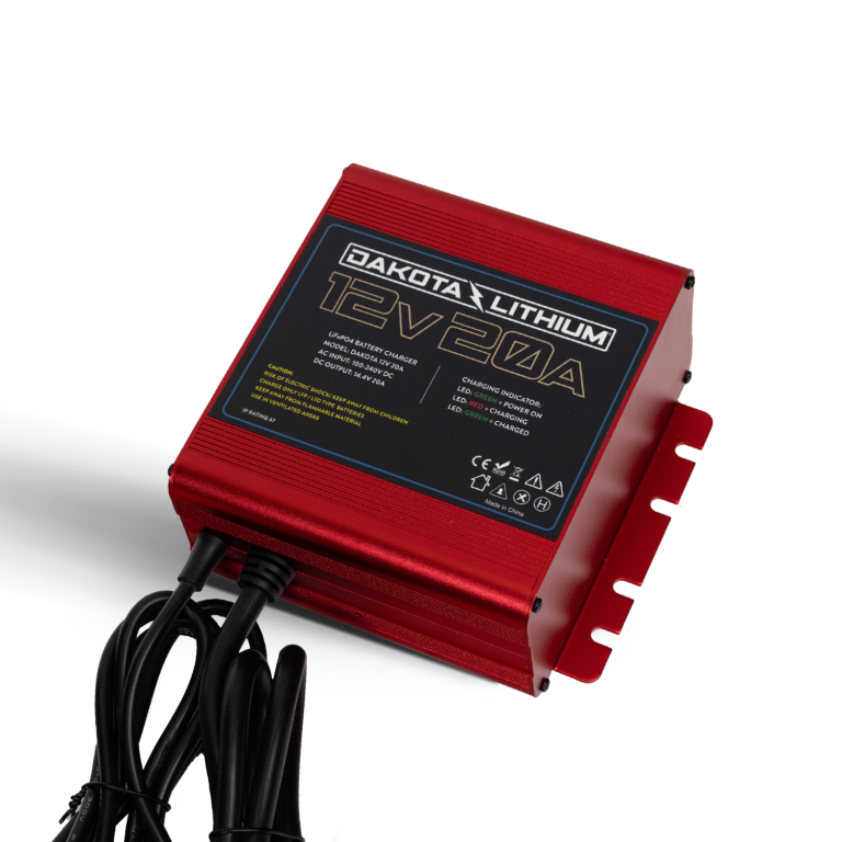 Dakota Lithium 12V 20A Ultra Fast LiFePO4 Battery Charger – IP67 Waterproof - Image 3