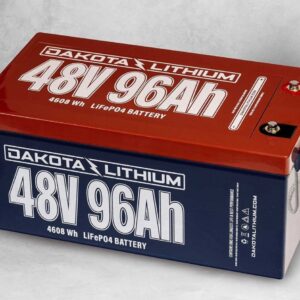 48V96Ah Golf Cart Battery Bundle with Charger
